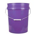 World Enterprises Bucket, 14.5 in H, Purple 5PPL